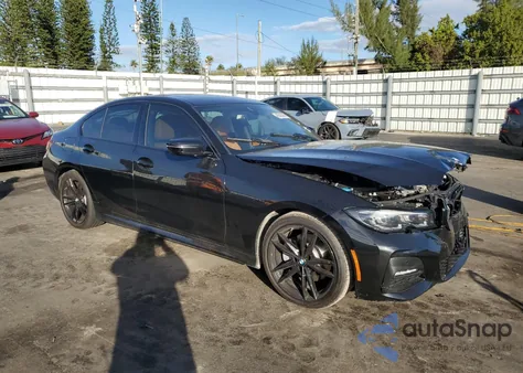 2022 BMW 330I из США, поврежденный, VIN 3MW5R1J00N8C41955